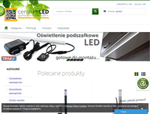 Tablet Screenshot of centrumled.com